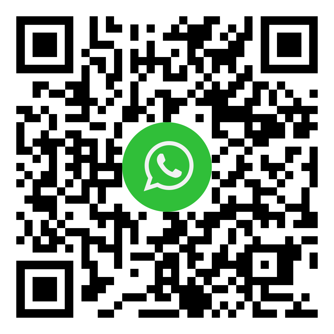 Whatsapp business Green project srl qr code